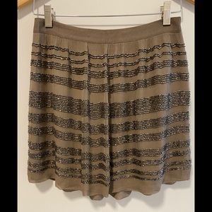 Club Monaco Beaded Skirt